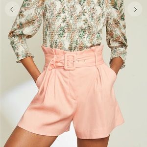 Veronica Beard ASHFORD LINEN SHORT